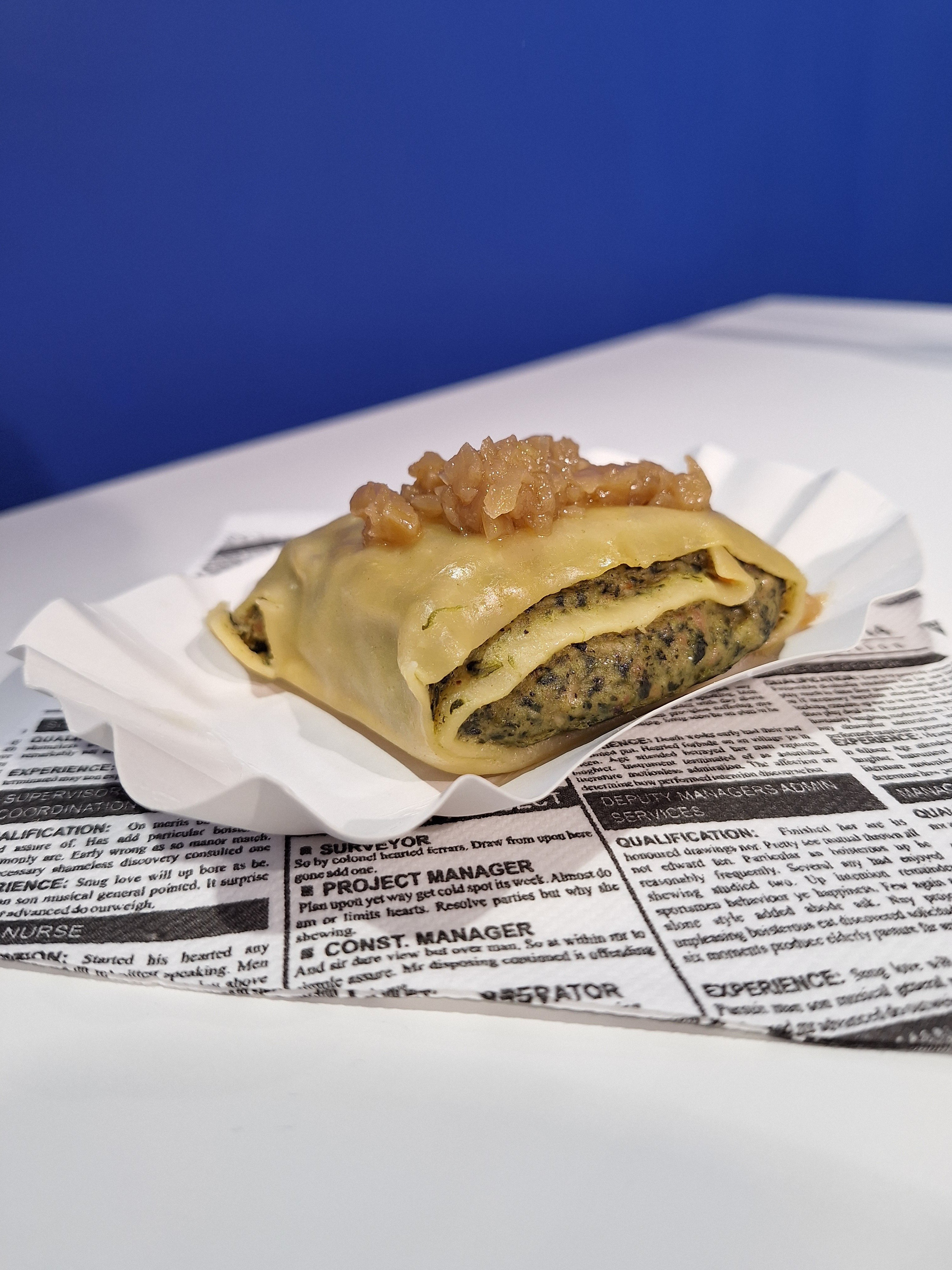 Schwäbische Maultaschen nach dem Vortrag