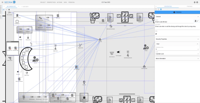 Screenshot ICS Train Digital Twin Door